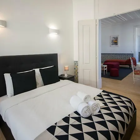 公寓 Luxurious Cais Do Sodre - 4 Bedrooms With Amazing View